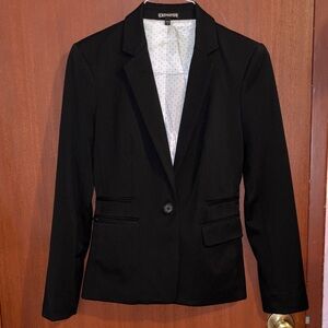 Express Classic Black Suit Jacket